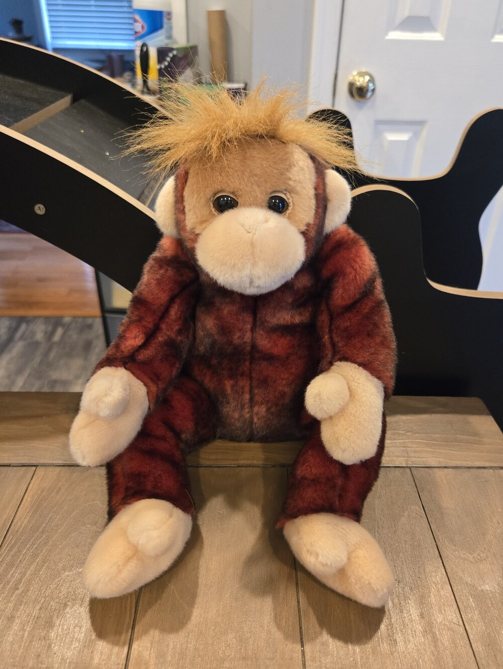 Vintage 1999 Ty Beanie Buddy "Schweetheart" the Orangutan Soft Plush